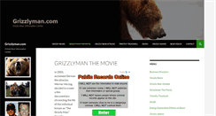 Desktop Screenshot of grizzlyman.com