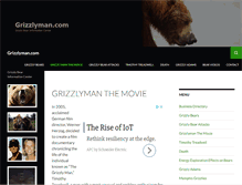 Tablet Screenshot of grizzlyman.com